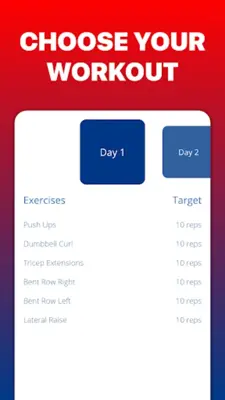 5 Minute Chest and Arms android App screenshot 1