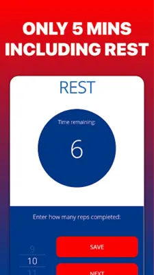 5 Minute Chest and Arms android App screenshot 2