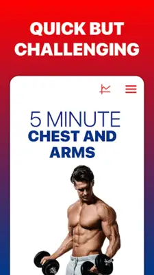 5 Minute Chest and Arms android App screenshot 4